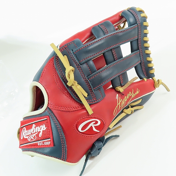 実際に弊社で買取させて頂いたRawlings/ローリングス ハイパーテック GR1HTCN55W 軟式/オールラウンド用 野球グローブ