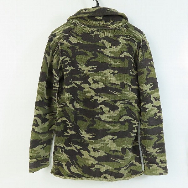 実際に弊社で買取させて頂いたattack the mind 7/アタックザマインドセブン コットン カーディガン カモフラ KJK-101/2の画像 1枚目