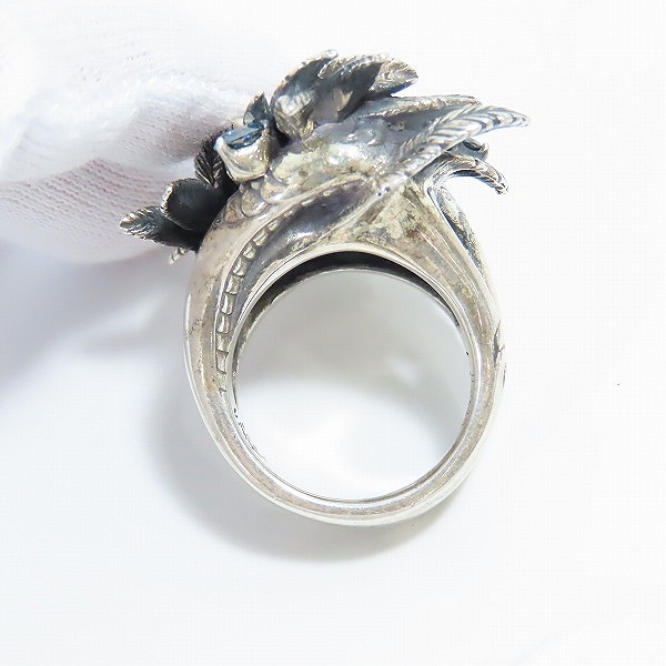 実際に弊社で買取させて頂いたBloody Mary/ブラッディマリー ARCHIVE BIRTH RING バース リング 20.5-21.5号の画像 5枚目