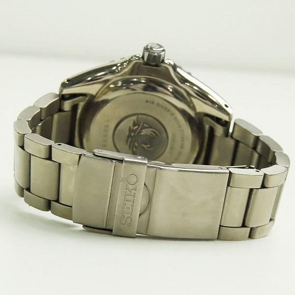 実際に弊社で買取させて頂いたSEIKO/セイコー Scuba/スキューバ 200m DIVER'S Diashock 25 Jewels 自動巻き 4S15-7000の画像 2枚目