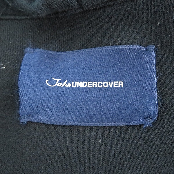 実際に弊社で買取させて頂いたJohn UNDERCOVER/ジョン アンダーカバー 19SS 再構築 フーデッド デニムジャケット JUW4205 2の画像 2枚目