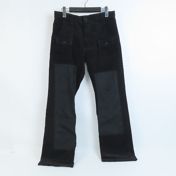 実際に弊社で買取させて頂いたUNDERCOVER/アンダーカバー アーカイブ 02AW 魔女期  コーデュロイ 切り替えブッシュパンツ/M225/M