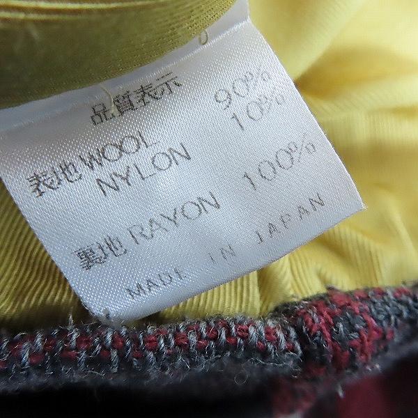 実際に弊社で買取させて頂いたTHE FLAT HEAD/フラットヘッド ウール混 ジップアップ ジャケット/38の画像 3枚目