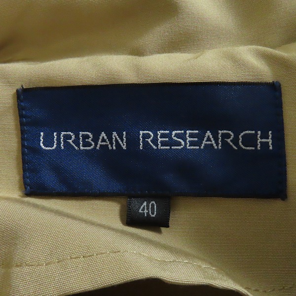 実際に弊社で買取させて頂いたURBAN RESEARCH/アーバンリサーチ ナイロンジャケット WH06-17Y004/40の画像 2枚目
