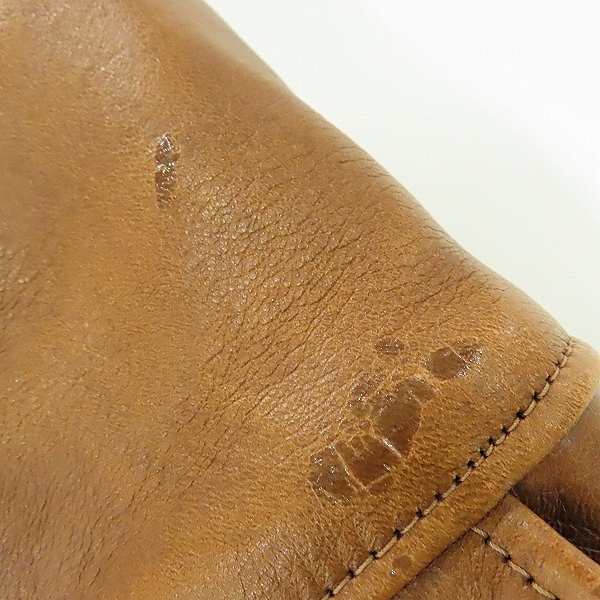 実際に弊社で買取させて頂いたThe REAL McCOYS/リアルマッコイズ HORSEHIDE/ホースハイド スポーツジャケット ブラウン/38の画像 8枚目