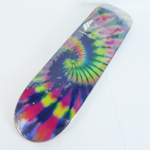 実際に弊社で買取させて頂いた【未開封】PREMIUM/プレミアム ANTHISI/アンジシー BEAUTIFUL SPIRAL DECK スケートボード デッキ