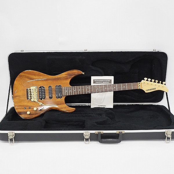 実際に弊社で買取させて頂いた★FERNANDES/フェルナンデス FR-125S・99 コイルタップ・サスティナー搭載 エレキギター ハードケース付