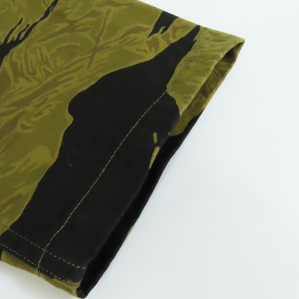 実際に弊社で買取させて頂いたBUZZ RICKSONS/バズリクソンズ ゴールド タイガー ストライプ ジャケット BR14937/40の画像 5枚目