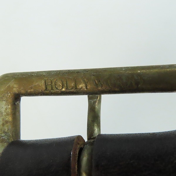 実際に弊社で買取させて頂いたHTC/エイチティーシー ターコイズ スタッズ ベルト ブラックの画像 8枚目