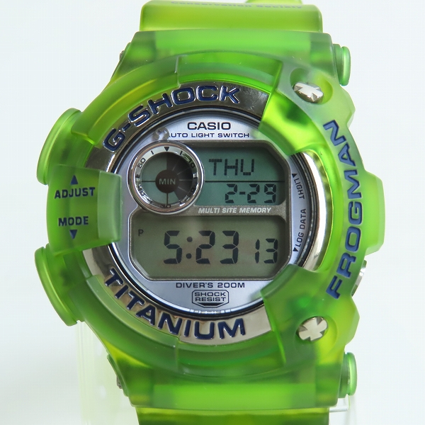 実際に弊社で買取させて頂いたG-SHOCK/Gショック フロッグマン WCCS サンゴ礁 DW-9900WC-2T