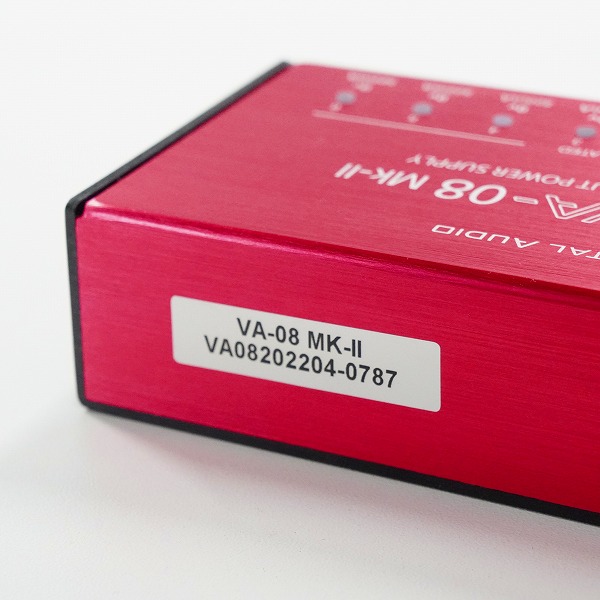 実際に弊社で買取させて頂いたVITAL AUDIO/バイタルオーディオ VA-08 MK II エフェクター用 パワーサプライ 動作確認済みの画像 5枚目