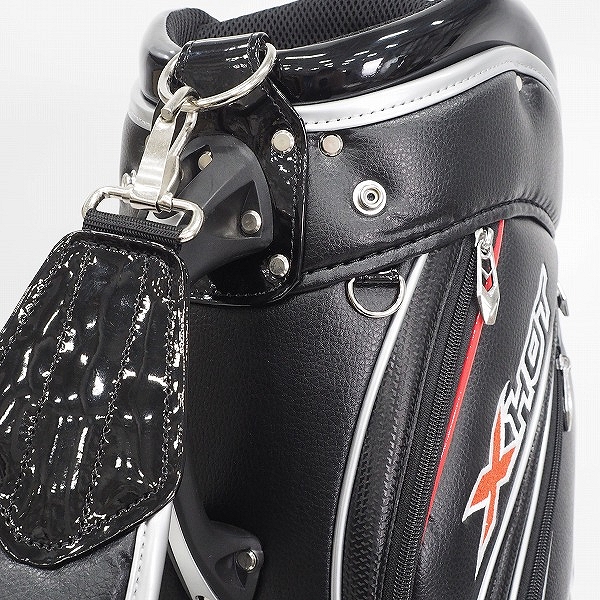 実際に弊社で買取させて頂いたCallaway/キャロウェイ XHOT 9型 4分割キャディバッグ 2022年モデル ブラックの画像 4枚目