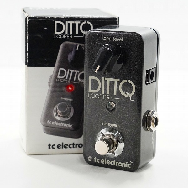 実際に弊社で買取させて頂いたtc electronic/ティーシーエレクトロニック DITTO LOOPER ルーパー エフェクター 動作確認済み