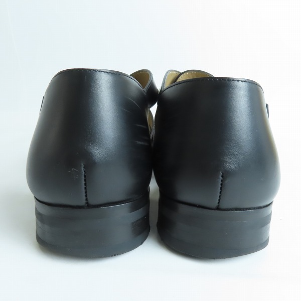 実際に弊社で買取させて頂いたPARABOOT/パラブーツ FERRET/フェレット レザー グルカサンダル ブラック /8の画像 1枚目