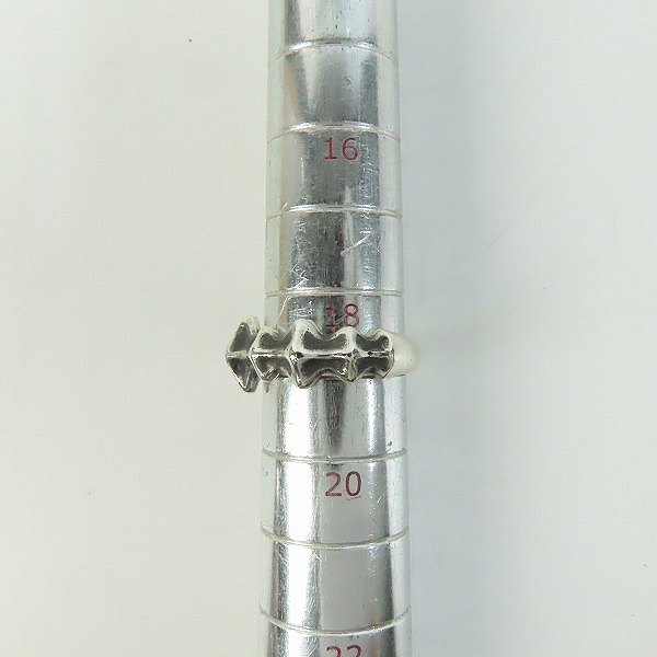 実際に弊社で買取させて頂いた【ワランティ付き】Bloody Mary/ブラッディマリー Void/ヴォイド シルバー リング/19号の画像 5枚目