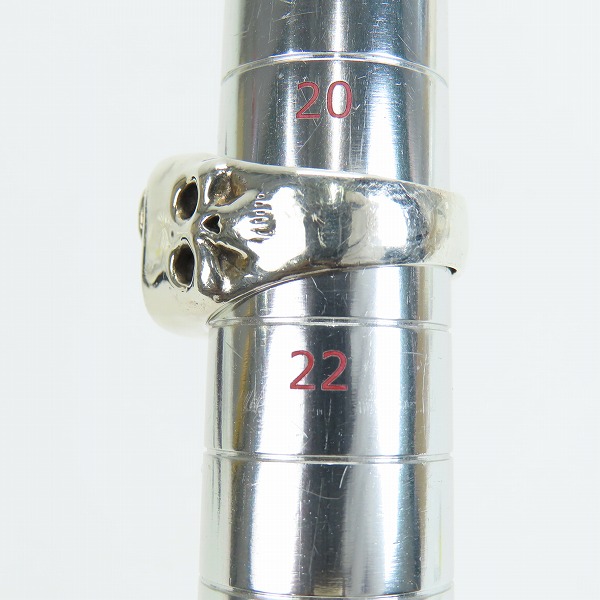 実際に弊社で買取させて頂いたFLASH POINT/フラッシュポイント スペード＆スカル リング/21.5号の画像 8枚目