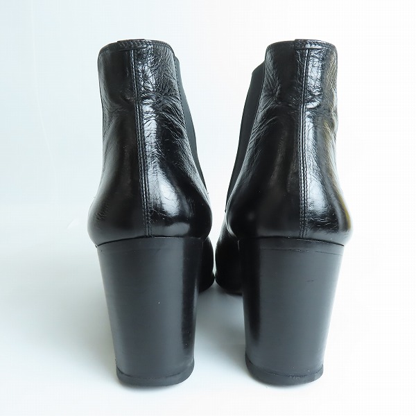 実際に弊社で買取させて頂いたSAINT LAURENT/サンローラン French85 ヒールショートサイドゴアブーツ 397321/42の画像 1枚目