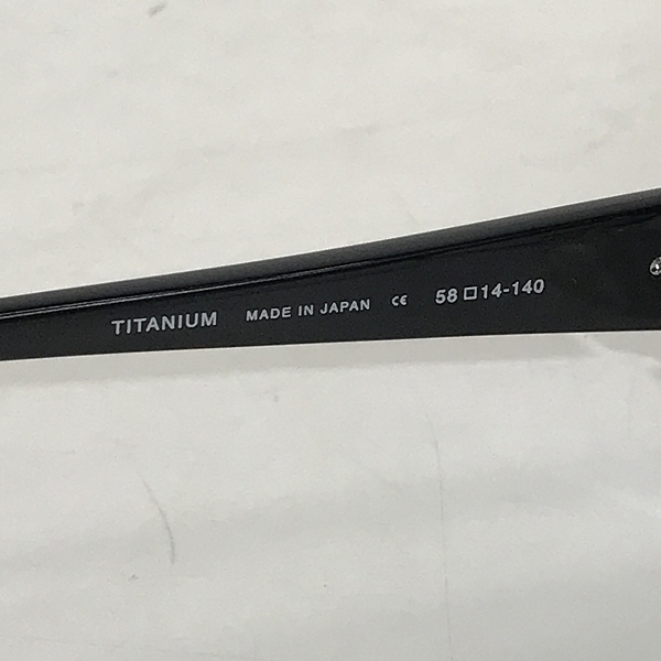 実際に弊社で買取させて頂いたSAMURAI SHO/サムライ翔 眼鏡/メガネフレーム/アイウェア SS-J12 #1の画像 6枚目