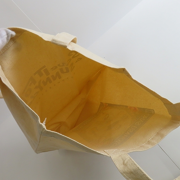 実際に弊社で買取させて頂いた【未使用】佐野元春×BEAMS/ビームス 40TH THE COYOTE BANデザイン トートバッグの画像 3枚目
