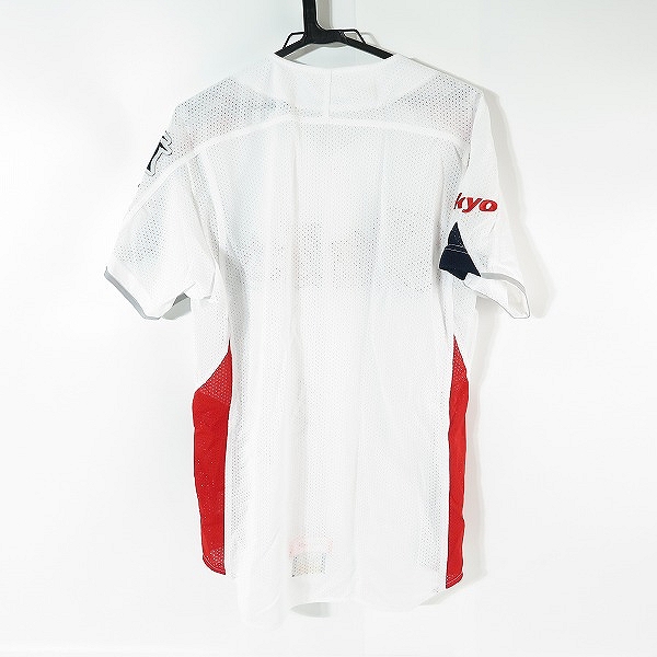 実際に弊社で買取させて頂いた【未使用】ZETT×BEAMS/ゼット×ビームス 東京ヤクルトスワローズ レプリカユニフォーム YSRP3W/フリー(XL)の画像 1枚目