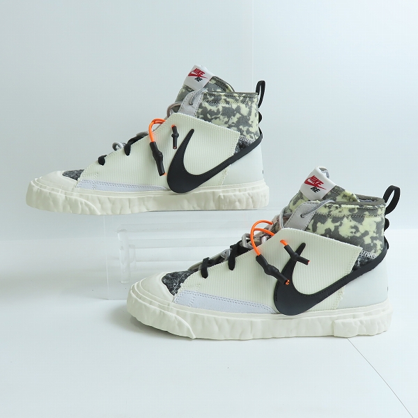 実際に弊社で買取させて頂いたNIKE×READYMADE/ナイキ×レディメイド BLAZER MIDブレーザーミッド CZ3589-100 /27.5の画像 3枚目