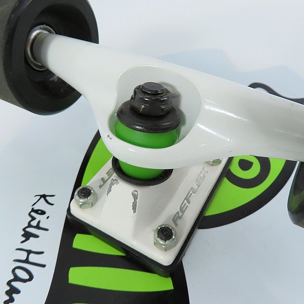 実際に弊社で買取させて頂いたKeith Haring × Alien Workshop/キースヘリング × エイリアンワークス スネーク デッキスケートボードの画像 2枚目