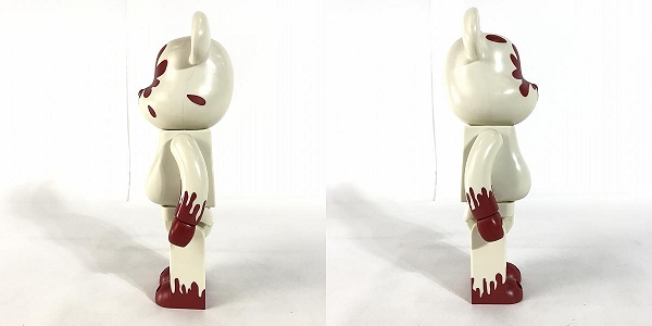 実際に弊社で買取させて頂いたMEDICOM TOY/メディコムトイ BE@RBRICK/ベアブリック 400% 甲本ヒロト HIROTO モデルの画像 2枚目