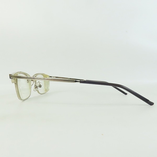 実際に弊社で買取させて頂いた999.9/フォーナインズ TITANIUM チタニウム メガネフレーム S-161Tの画像 2枚目