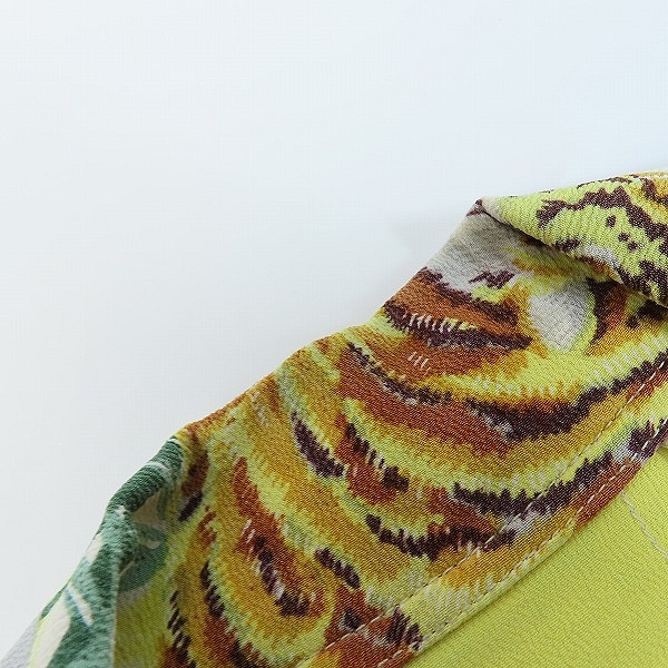 実際に弊社で買取させて頂いたTHE FLAT HEAD/フラットヘッド 虎デザイン アロハシャツ/Sの画像 5枚目