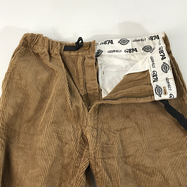 実際に弊社で買取させて頂いたDickies×GRAMICCI/ディッキーズ×グラミチ G874 コーデュロイパンツ 174M40FS01/Lの画像 6枚目