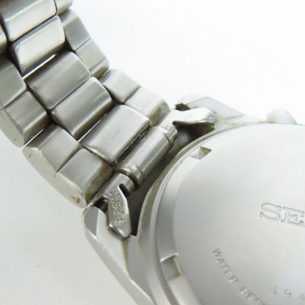 実際に弊社で買取させて頂いたSEIKO/セイコー クロノグラフ クォーツ腕時計 7T92-0DX0の画像 6枚目