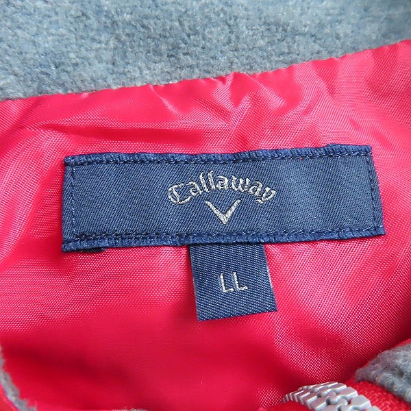 実際に弊社で買取させて頂いたCallaway/キャロウェイ 4WAY ハーフジップ 中綿ブルゾン 241-6210510/LLの画像 4枚目
