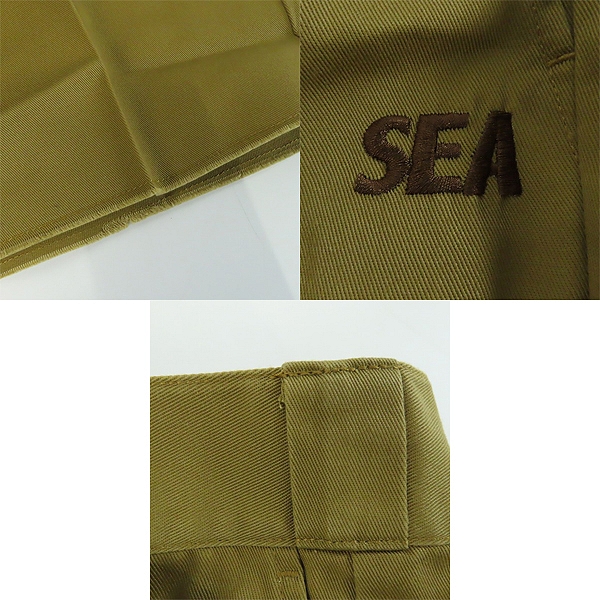 実際に弊社で買取させて頂いた【未使用】WIND AND SEA × DICKIES/ウィンダンシー × ディッキーズ WORK TROUSERS WDS-20S-PT-01/XLの画像 7枚目