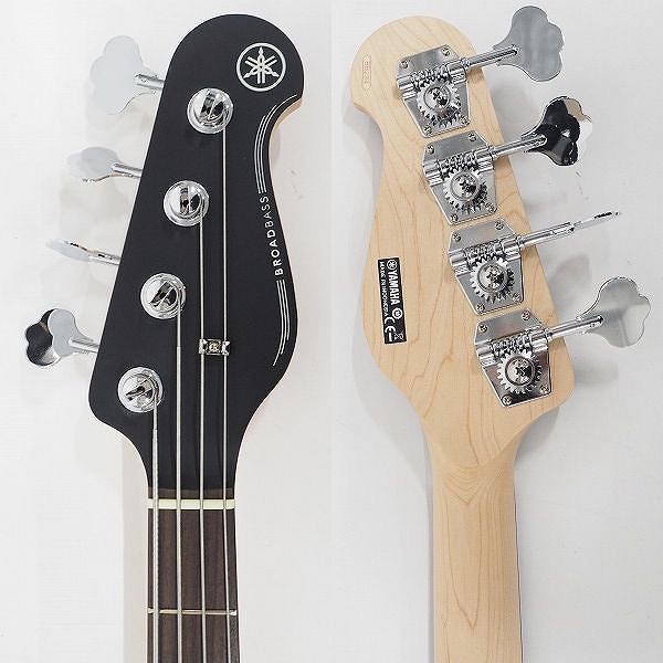 実際に弊社で買取させて頂いた★YAMAHA/ヤマハ BB234 YNS BROAD BASS 4弦エレキベース ピックガード2枚・ソフトケース付の画像 2枚目