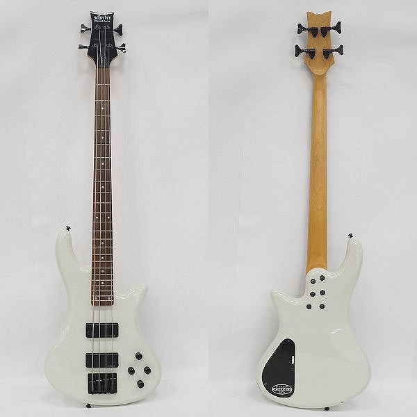 実際に弊社で買取させて頂いた★SCHECTER/シェクター DIAMOND SERIES Deluxe-4 アクティブ4弦エレキベース ソフトケース付 の画像 1枚目
