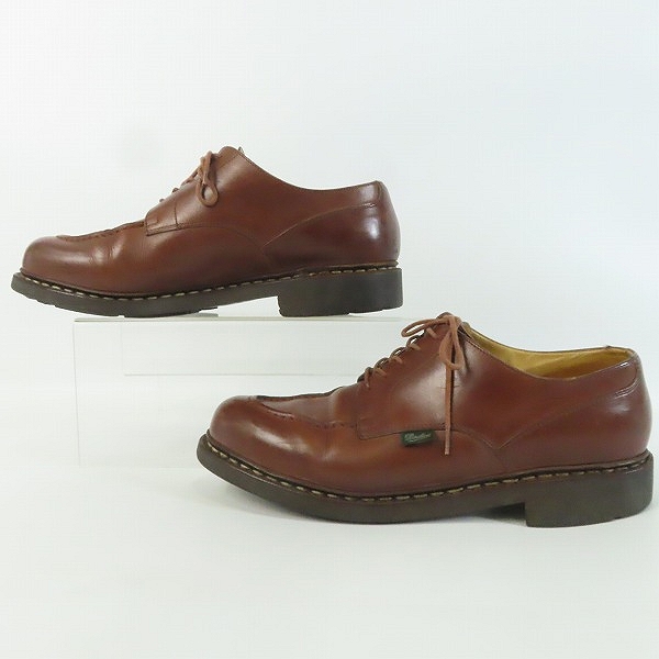 実際に弊社で買取させて頂いたPARABOOT/パラブーツ CHAMBORD/シャンボード レザーシューズ /10の画像 3枚目