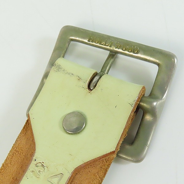 実際に弊社で買取させて頂いたHTC/エイチティーシー ターコイズ スタッズ ベルトの画像 2枚目