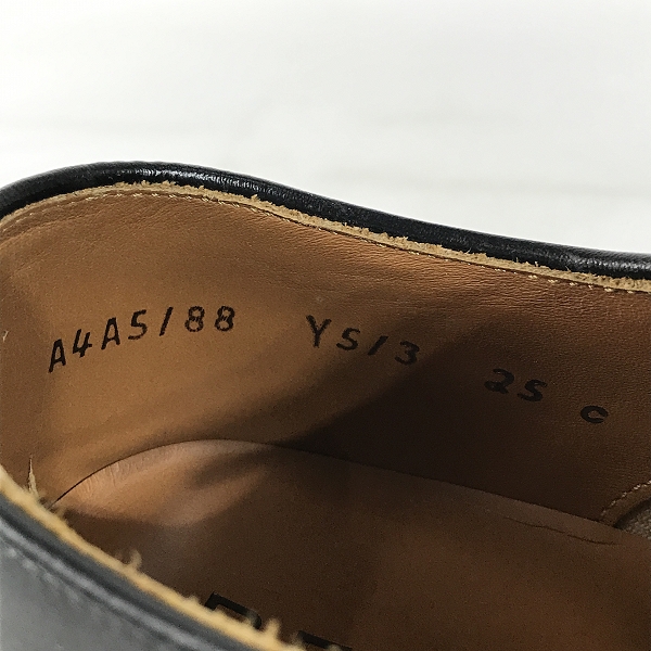 実際に弊社で買取させて頂いたREGAL/リーガル ストレートチップ レザーシューズ Y513/25の画像 5枚目