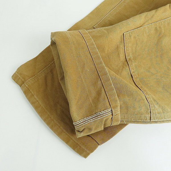 実際に弊社で買取させて頂いたCarhartt/カーハート オーバーオール キャメル 46×32の画像 7枚目