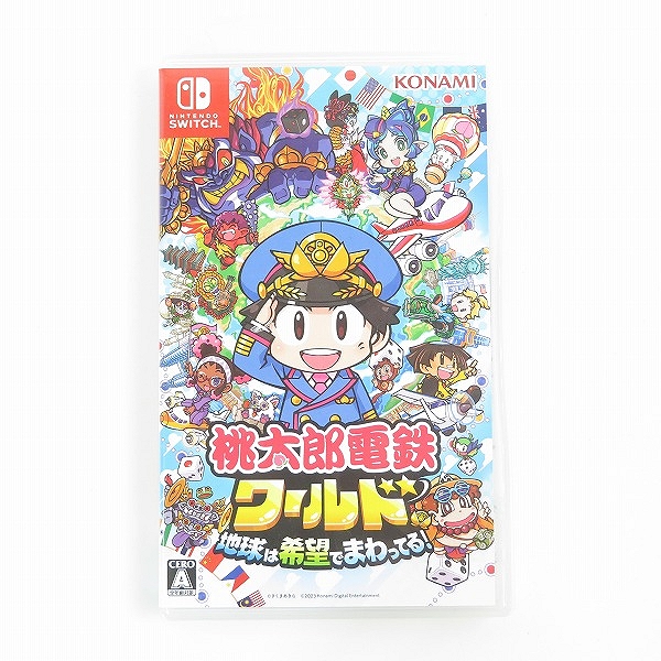 実際に弊社で買取させて頂いたNintendo Switch/ニンテンドースイッチ ソフト 桃太郎電鉄 ワールド 地球は希望でまわってる！/桃鉄ワールド