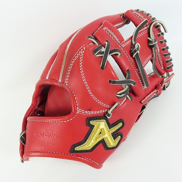 実際に弊社で買取させて頂いた【サンプル品】ATOMS/アトモス ERM Wrist 軟式 内野手 右投げ用 グローブ