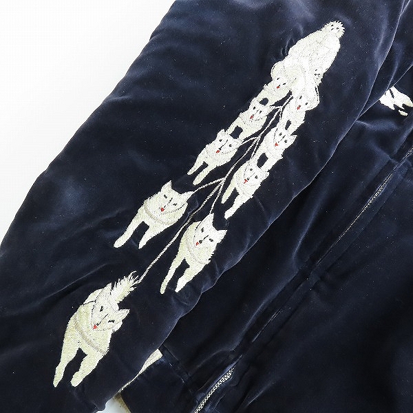 実際に弊社で買取させて頂いたTHE FLAT HEAD/フラットヘッド リバーシブル スカジャン スーベニアジャケット/Ｍの画像 5枚目