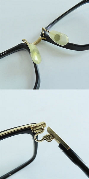 実際に弊社で買取させて頂いた999.9/フォーナインズ M-100 シリーズ SUMMARY フルリム メガネフレーム アイウェア/眼鏡 M-100の画像 4枚目