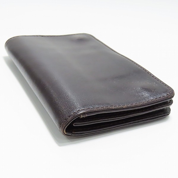 実際に弊社で買取させて頂いたWACKO MARIA×PORTER/ワコマリア×ポーター 2つ折り レザーウォレット の画像 2枚目