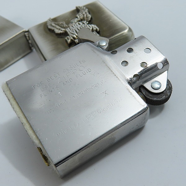 実際に弊社で買取させて頂いたZIPPO/ジッポー HARLEY-DAVIDSON/ハーレーダビッドソン 94年製の画像 6枚目