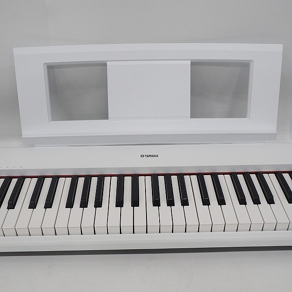 実際に弊社で買取させて頂いた★YAMAHA/ヤマハ piaggero/ピアジェーロ NP-32WH 電子キーボード 76鍵 2019年製 ペダル付【動作確認済】 の画像 2枚目