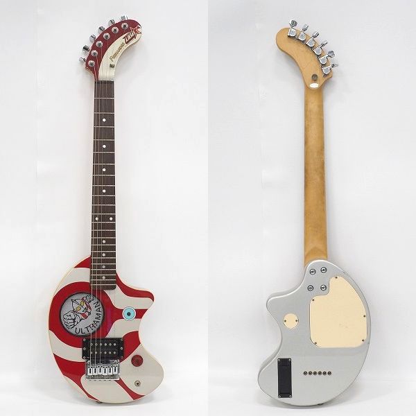 実際に弊社で買取させて頂いた★【ジャンク】FERNANDES/フェルナンデス ZO-3 UBB ULTRAMAN/ウルトラマン ぞうさん アンプ内蔵ギター-の画像 1枚目