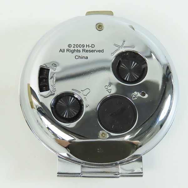 実際に弊社で買取させて頂いた【ジャンク】Harley-Davidson/ハーレーダビッドソン SKULL TRAVEL ALARM 目覚まし 時計 の画像 1枚目