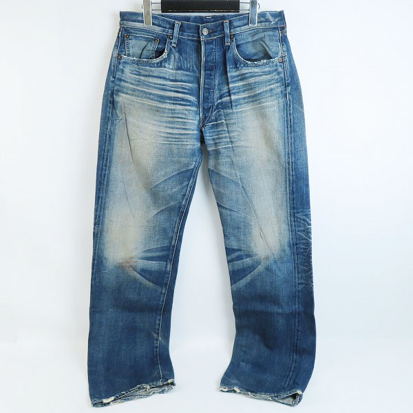 実際に弊社で買取させて頂いたLEVI'S/リーバイス 1955モデル 復刻 501XX 日本製 赤耳 デニムパンツ 55501 /W36 L36
