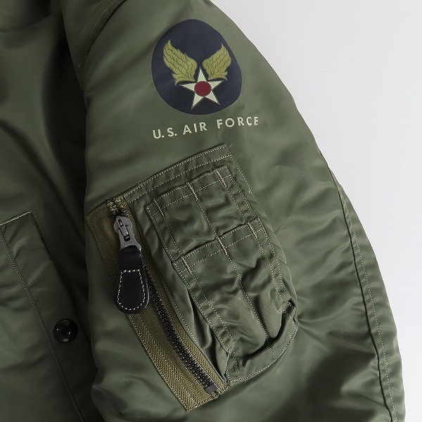 実際に弊社で買取させて頂いたBUZZ RICKSON'S/バズリクソンズ MA-1 フライトジャケット/ボンバージャケット BR10981/Sの画像 5枚目